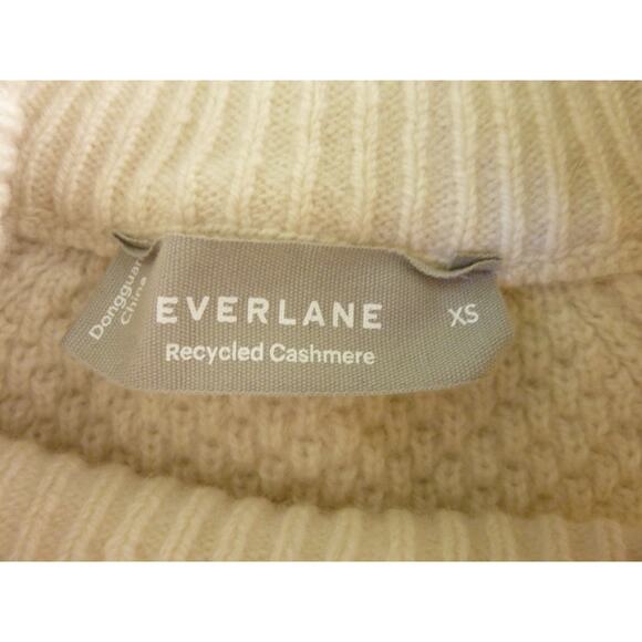 Everlane Sweater Crew Cashmere Stroopwafel Size XS - Picture 6 of 7